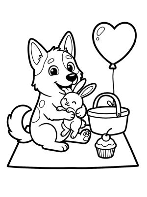 Printable: Picnic with Bun